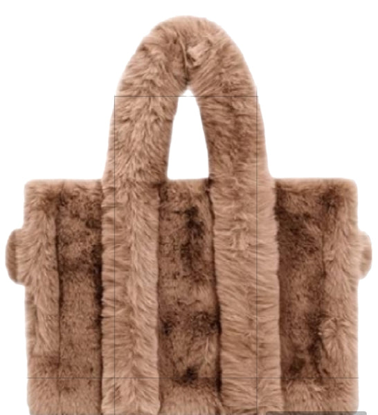 Faux Fur Tote