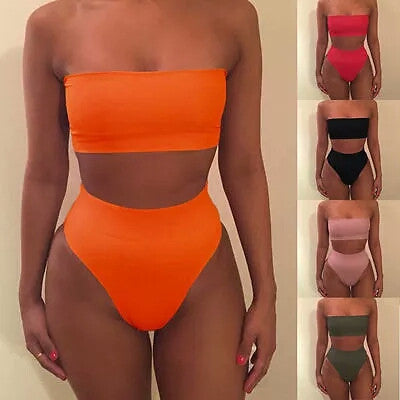 Two Piece Tube Bikini