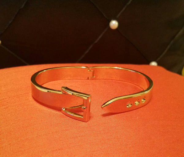 Medium Metallic Buckle Bracelet 2.0