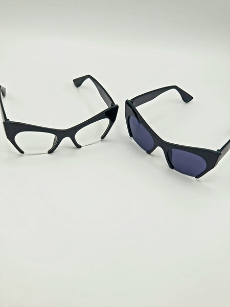 Clear Rimless Sunglasses