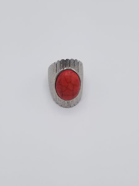 Silver Panel Ring
