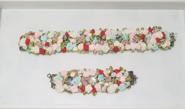 Floral Garden Choker & Bracelet