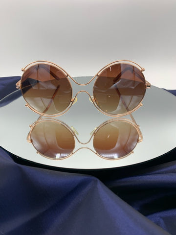 Brown Oversized "Sistah" Sunglasses