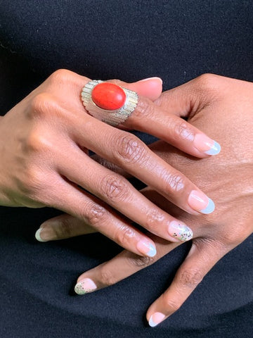 Silver Panel Ring