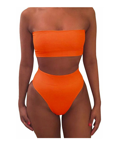 Two Piece Tube Bikini