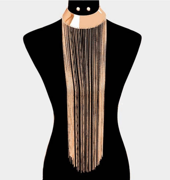 Unchained Gold Choker